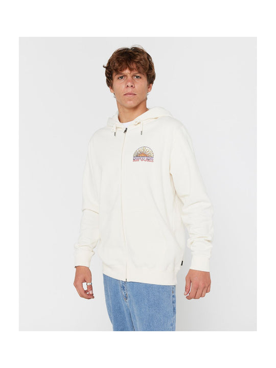 Bluza RIP CURL GRATEFUL SHRED ZIP HOOD beżowa
