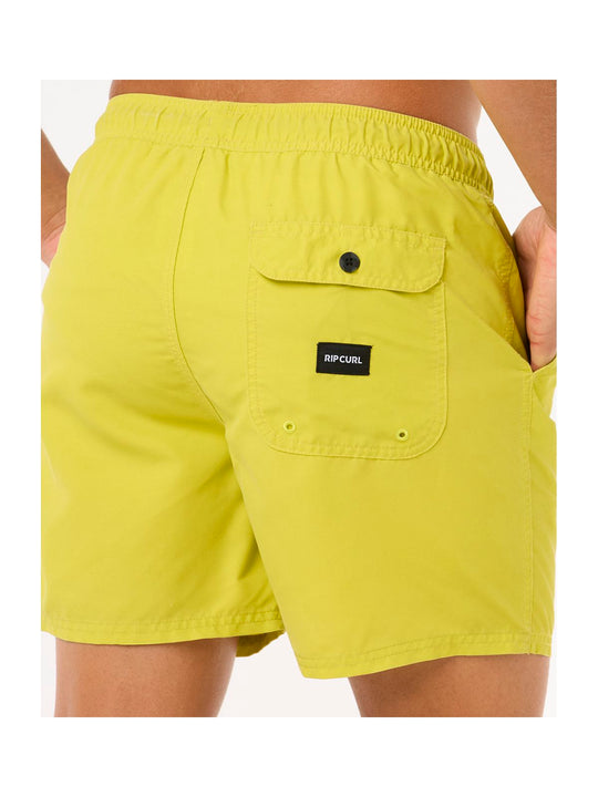 Szorty kąpielowe męskie RIP CURL Easy Living Volley żółte
