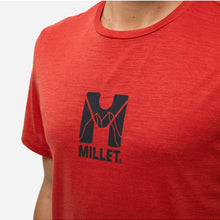 Koszulka męska MILLET Ubic Wool Ts Ss M czerwona
