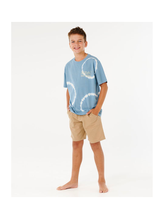 Szorty chłopięce RIP CURL Hyped Canvas Short-Boy beżowe
