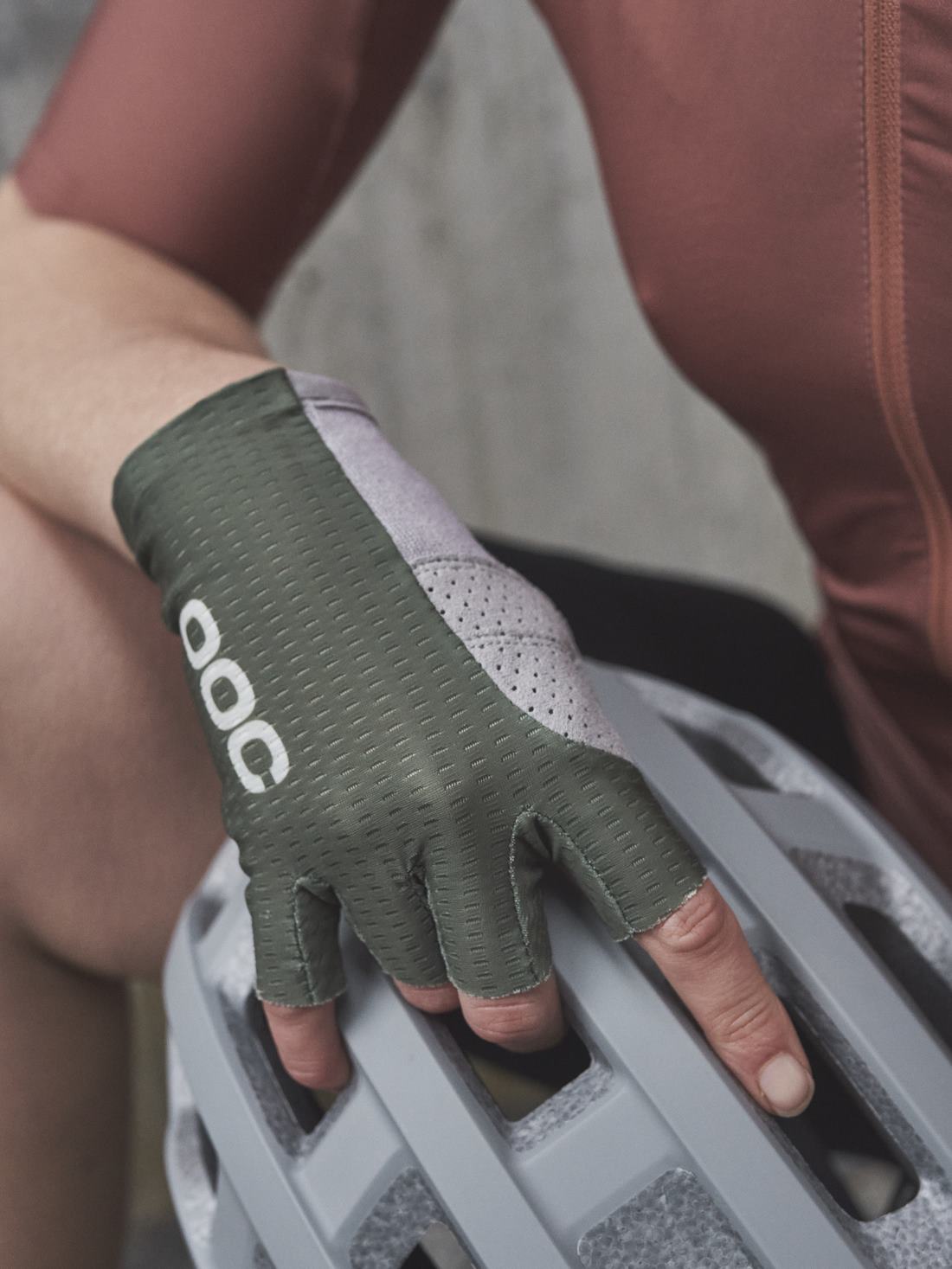Rękawice rowerowe POC AGILE Short Glove - zielony - Rękawiczki - Adventure Sports