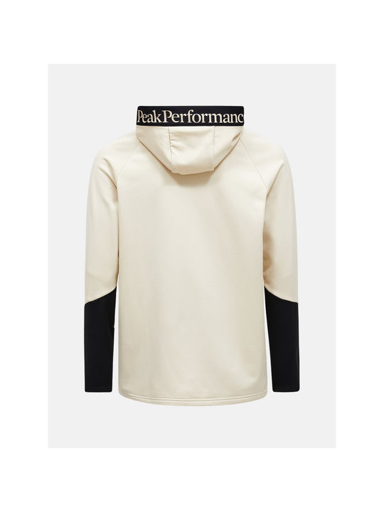 Bluza męska PEAK PERFORMANCE Rider Essentials Midlayer Zip Hood piaskowa
