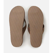 Japonki damskie RIP CURL Freedom Leather Bloom Open Toe brązowe

