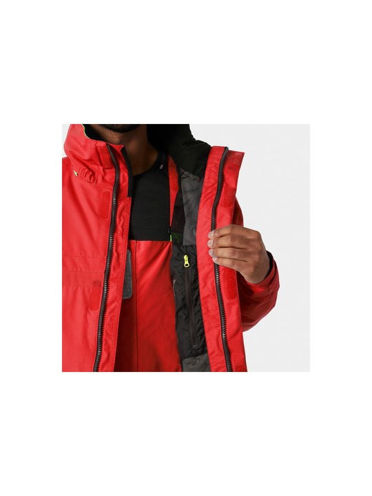Kurtka męska żeglarska HELLY HANSEN PIER 4.0 JACKET czerwona - Adventure Sports
