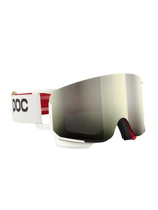 Gogle narciarskie POC Nexal biało/czerwony Cat 2
