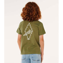 Koszulka chłopięca RIP CURL Eternal Shred Art Tee-Boy zielona
