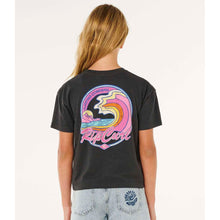 Koszulka dziewczęca RIP CURL Layday Crop-Girl czarna
