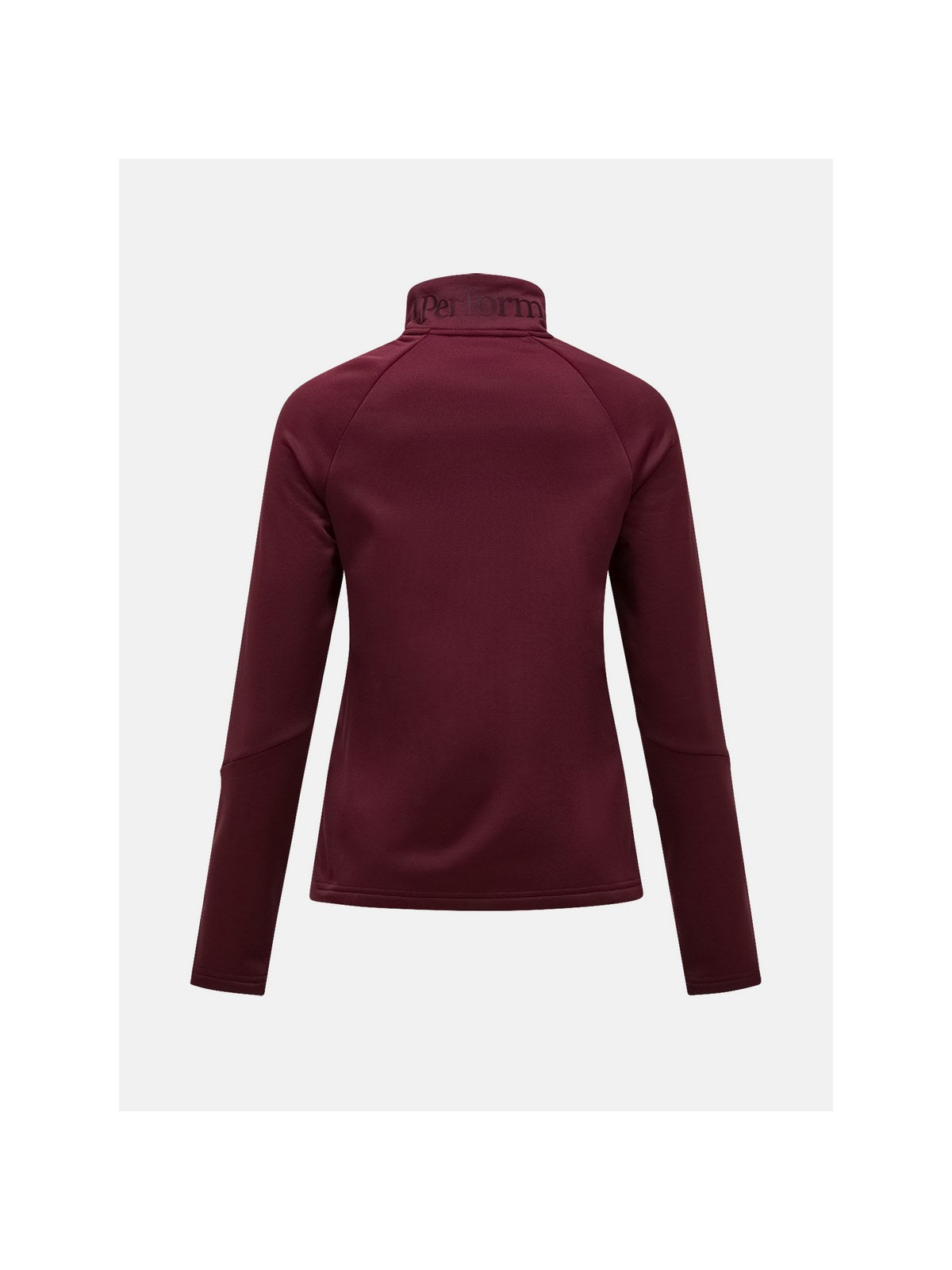 Bluza damska PEAK PERFORMANCE Rider Essentials Midlayer Zip Jacket bordowa