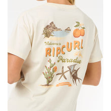 Koszulka RIP CURL Cala Vadella Relaxed Tee biały
