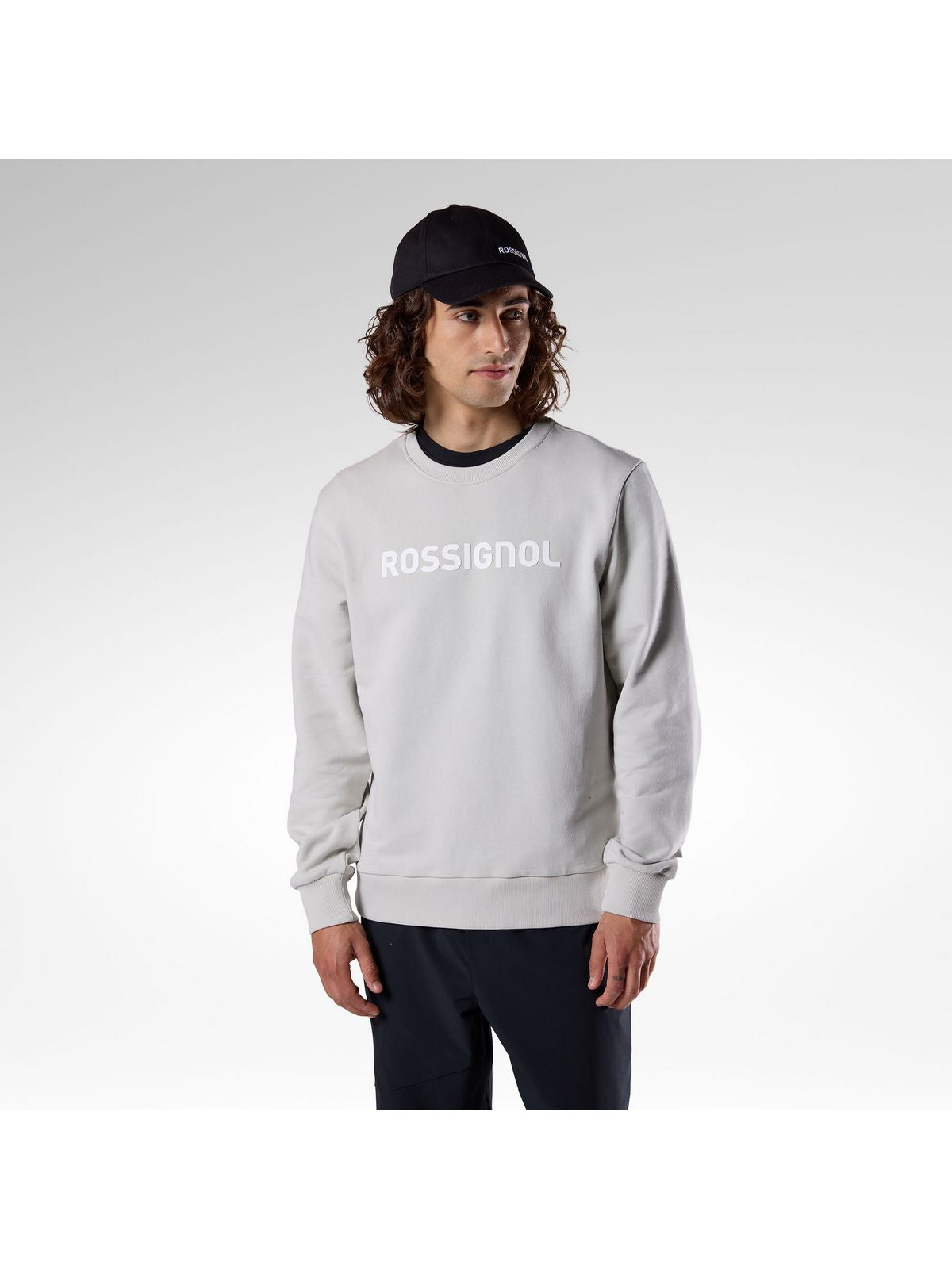 Bluza męska ROSSIGNOL M Logo Cn szara