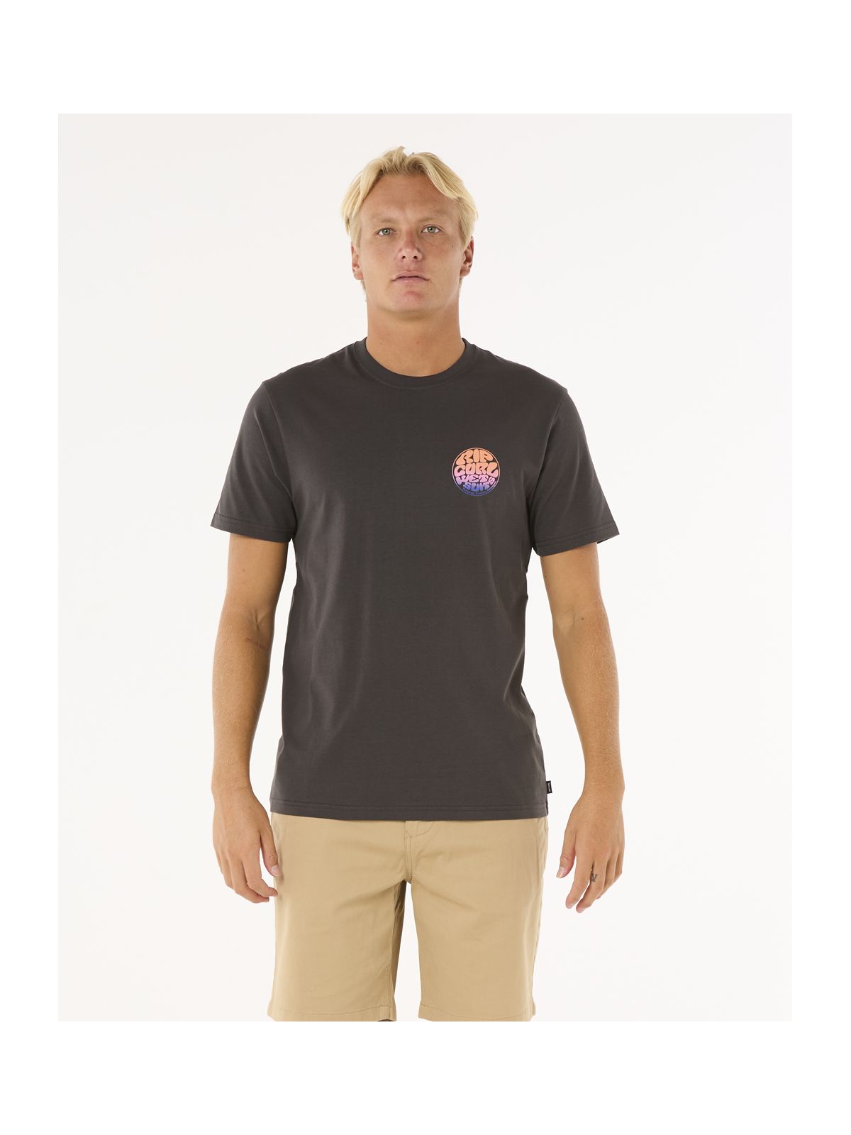 Koszulka RIP CURL Wettie Passage Icon Tee czarny
