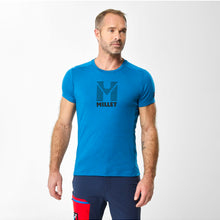 Koszulka MILLET M Trilogy Wool Stripes Ss niebieski - Adventure Sports
