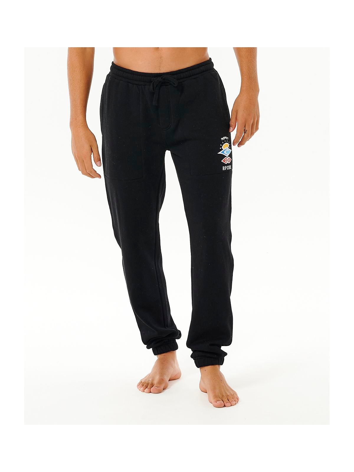 Spodnie RIP CURL Icons Of Surf Trackpant czarny