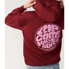 Bluza damska RIP CURL Icons Of Surf Heritage Hood fioletowa
