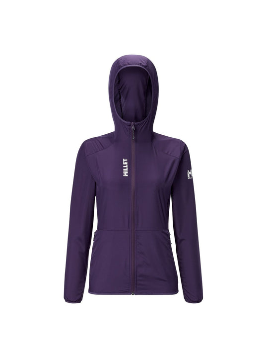 Kurtka damska MILLET Parmelan Windbreaker Hoodie W fioletowa
