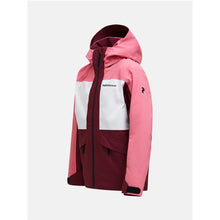 Kurtka narciarska juniorska PEAK PERFORMANCE Gravity HIPE 2L Insulated Shell Jacket różowa
