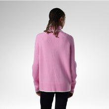 Sweter damski ROSSIGNOL W Jcc Graphic Turtle Neck Swea różowy
