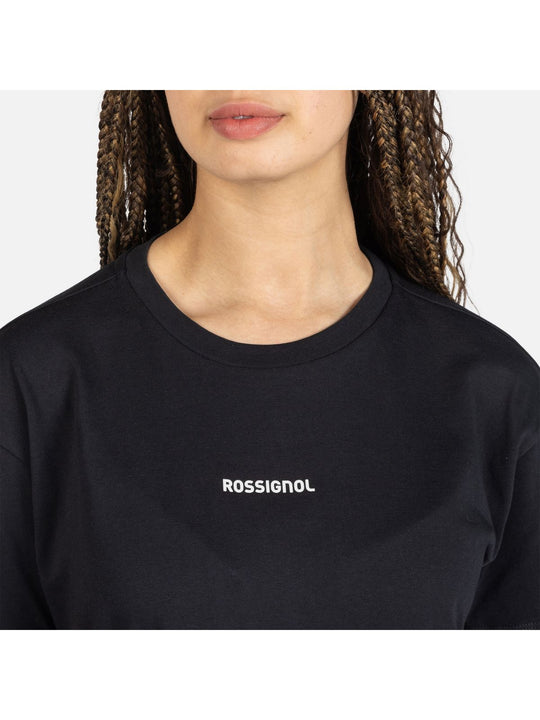 Koszulka damska ROSSIGNOL W Presset Tee czarny
