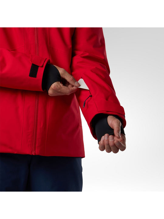 Kurtka narciarska męska ROSSIGNOL Rochrun Insulated Jkt czerwona
