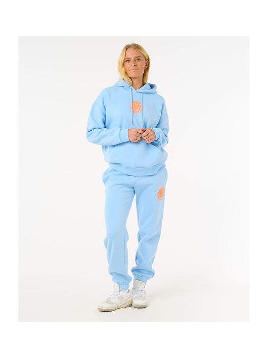 Spodnie dresowe damskie RIP CURL Icons Of Surf Track Pant niebieskie
