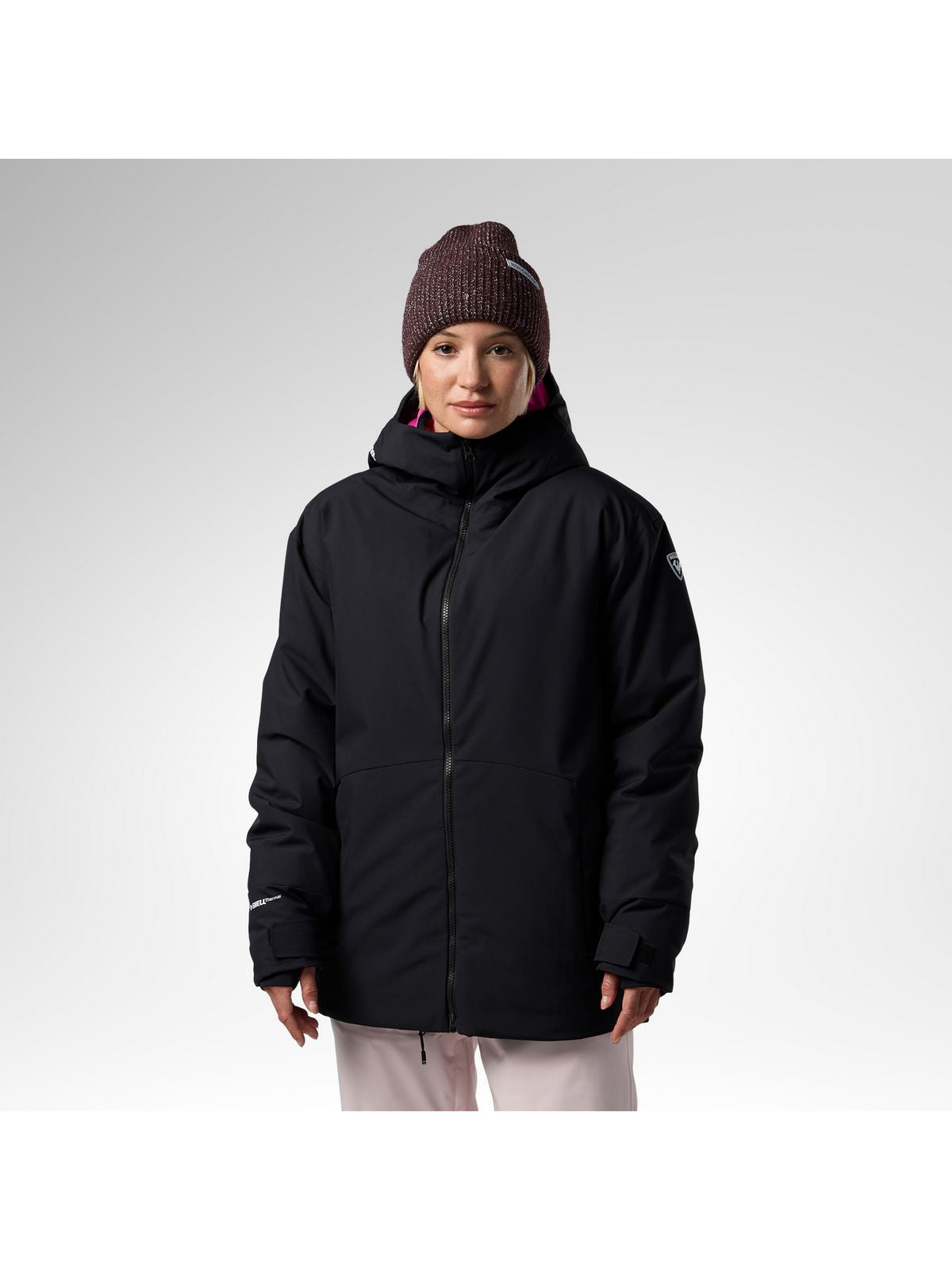 Parka damska ROSSIGNOL W Puffy Insulated Parka czarna