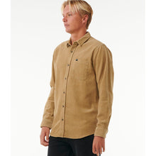 Koszula RIP CURL Classic Surf Cord L/S Shirt turkusowy
