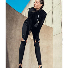 Legginsy treningowe damskie CASALL Windtherm Tights kolor czarny
