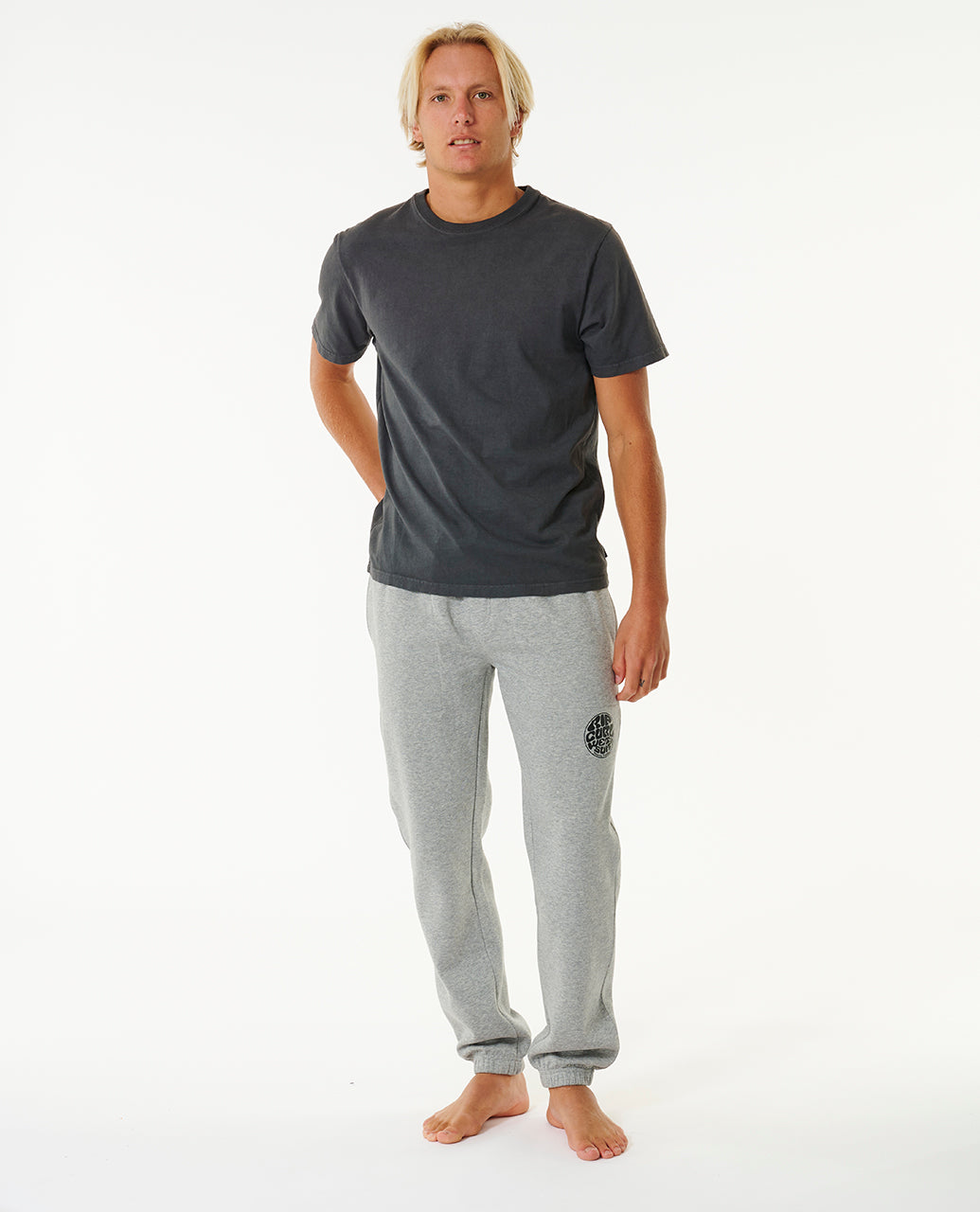 Spodnie Dresowe RIP CURL Icons Of Surf Trackpant szary