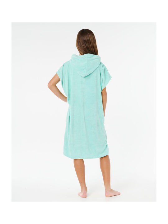 Ponczo dziewczęce RIP CURL Classic Surf Hooded Towel-Girl zielone
