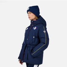 Kurtka narciarska damska ROSSIGNOL W JCC FLAG DOWN PARKA niebieska
