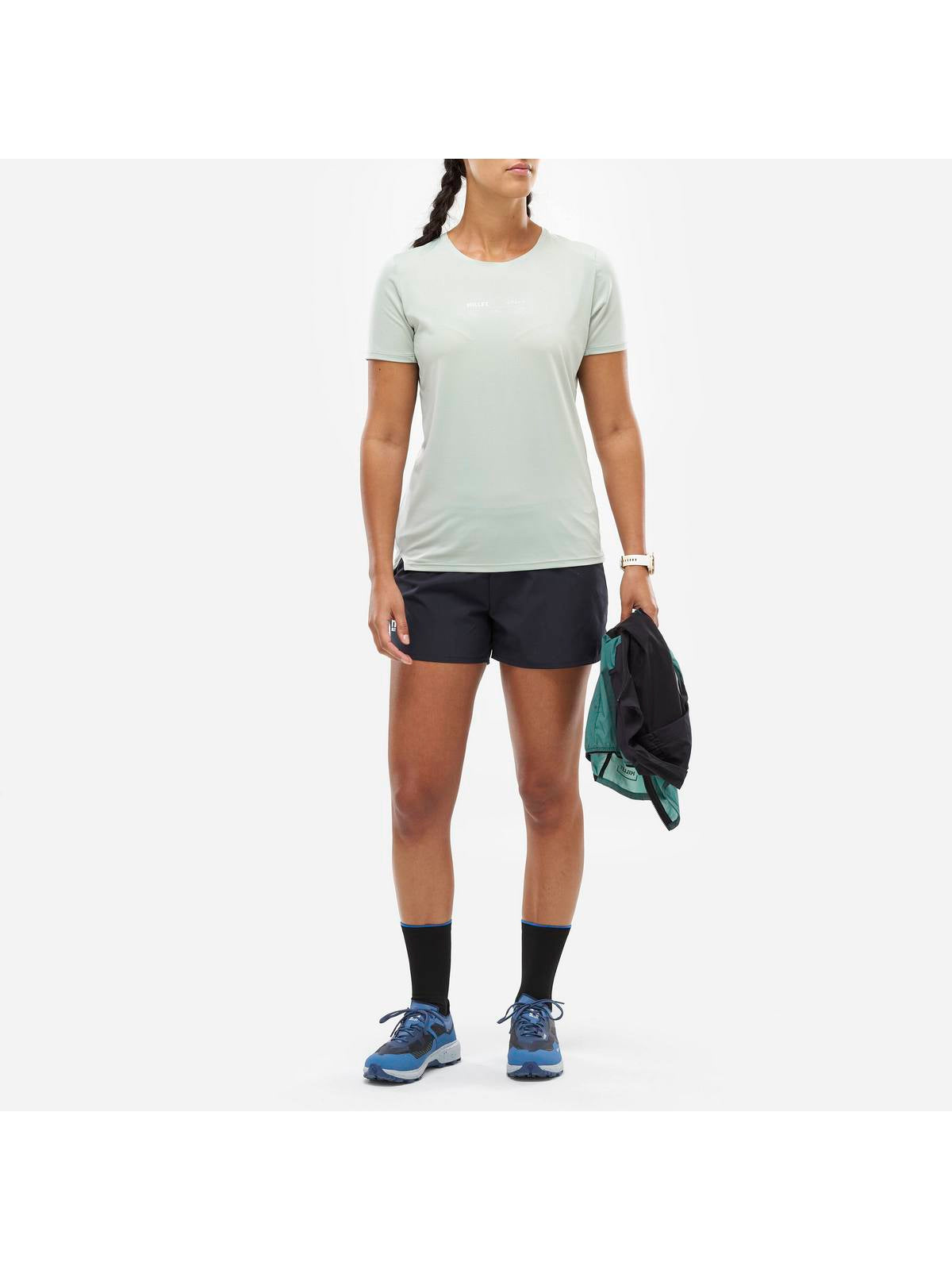 Koszulka MILLET INTENSE TS SS W zielony - Adventure Sports