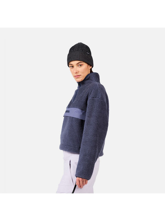 Bluza damska ROSSIGNOL W ALLTRACK HZ FLEECE niebieska
