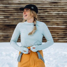 Koszulka damska POC W’s LIGHT MERINO Jersey LS - zielony - Adventure Sports
