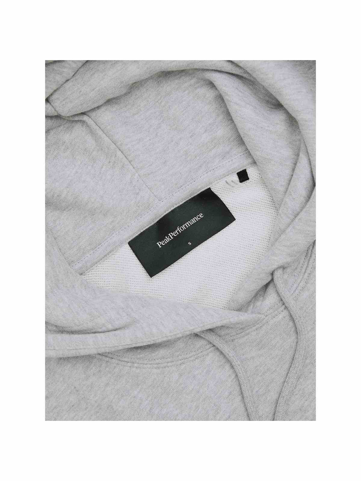 Bluza PEAK PERFORMANCE Original Terry Hood Women szary