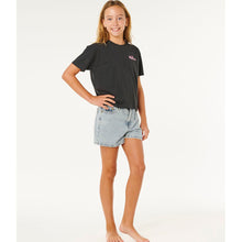 Koszulka dziewczęca RIP CURL Layday Crop-Girl czarna
