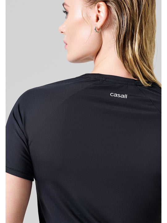 Koszulka damska CASALL Essential Tee kolor czarny

