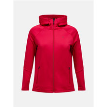Bluza PEAK PERFORMANCE W Rider Essentials Zip Hood bordowy
