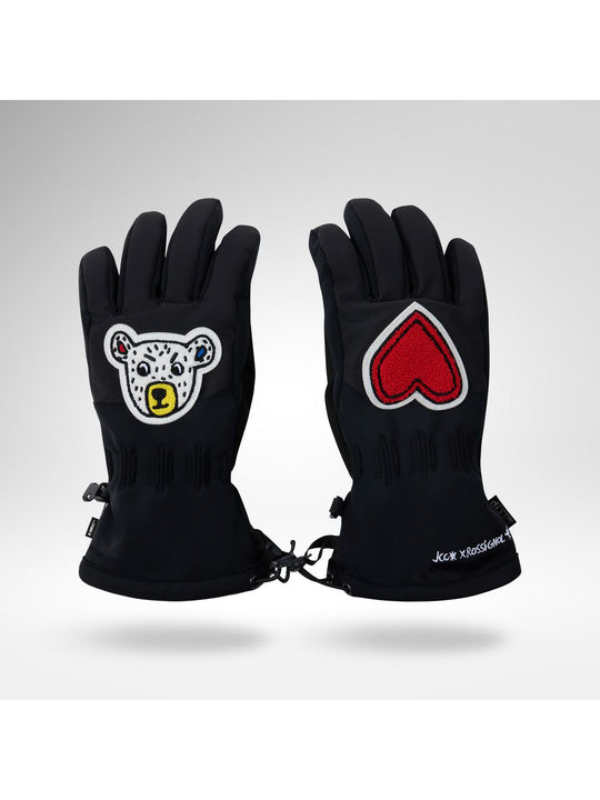 Rękawice narciarskie damskie ROSSIGNOL W Jcc Ski Gloves R-Shell Dry czarne
