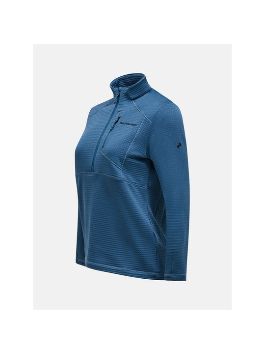 Bluza PEAK PERFORMANCE Trail Polartec Power Grid Half Zip Women niebieski
