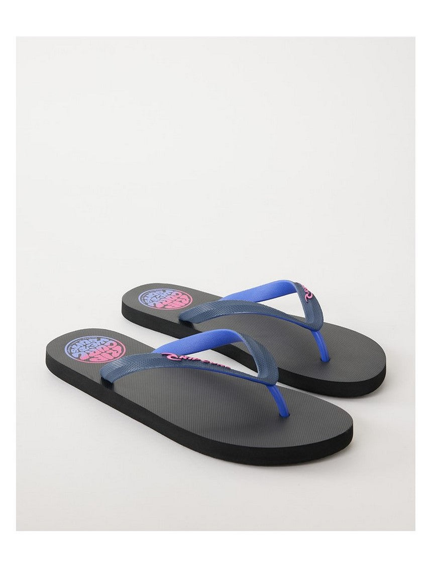 Japonki plażowe męskie RIP CURL Wetty Fade Bloom Open Toe granatowe