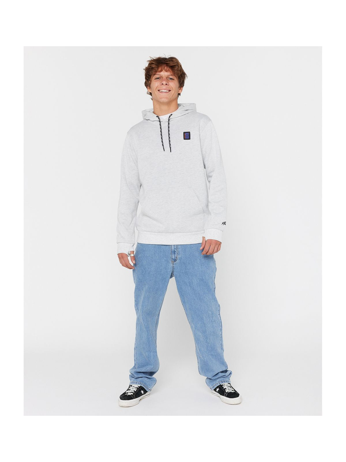Bluza RIP CURL ANTI SERIES SEARCH BASE HOOD szara