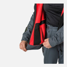 Kurtka softshell ROSSIGNOL Racing Jacket Junior - szary
