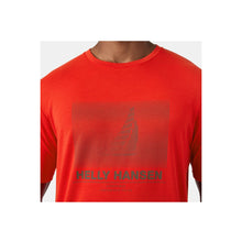 Koszulka męska HELLY HANSEN Hp Race Graphic T-Shirt czerwona
