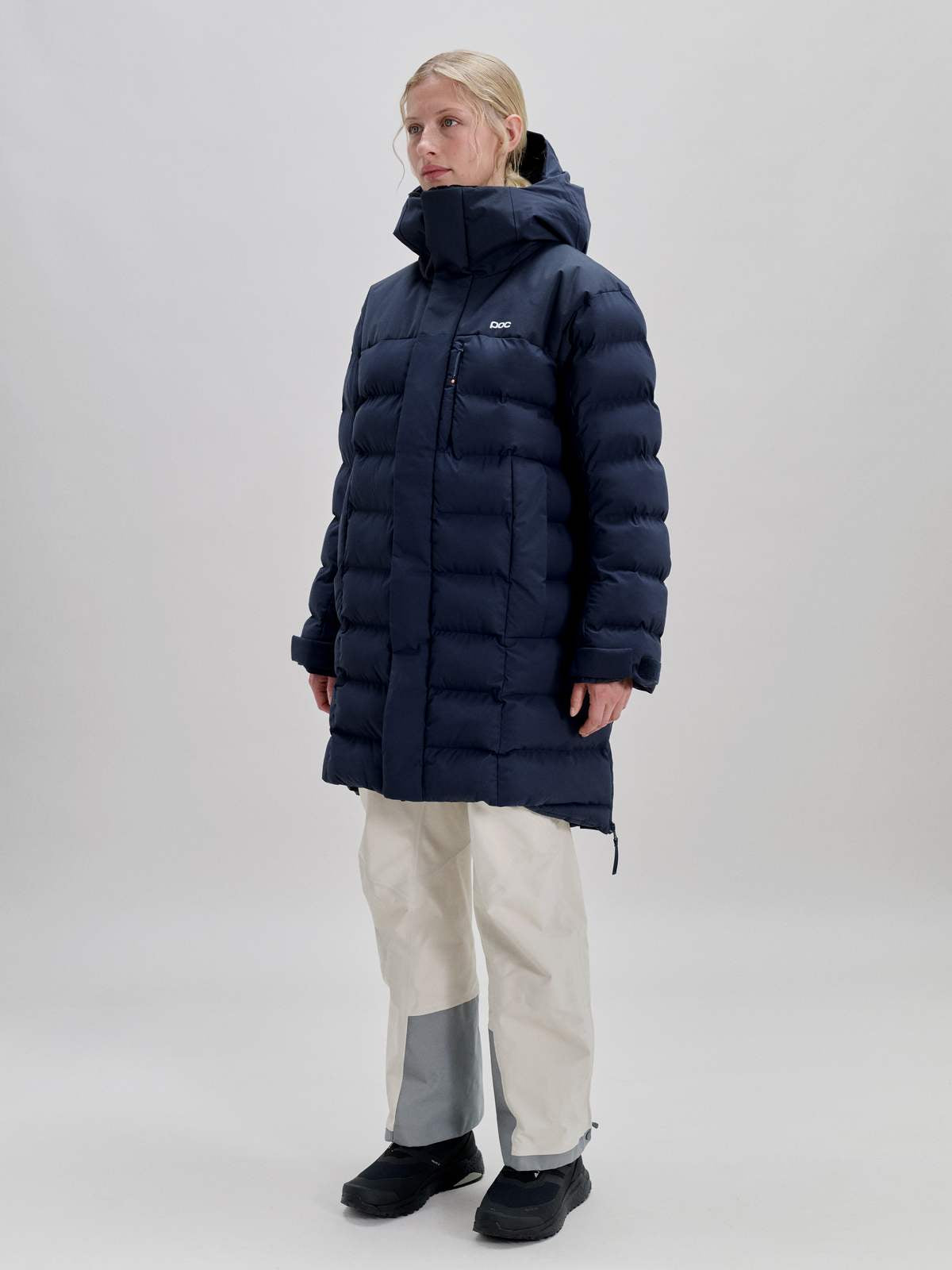 Płaszcz damski POC W's Race Loft Parka granatowy