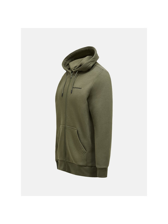 Bluza PEAK PERFORMANCE Original Small Logo Zip Hood Men zielony
