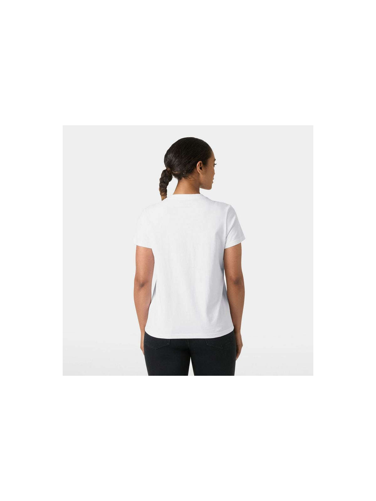 Koszulka damska HELLY HANSEN W Core Graphic T-Shirt 2.0 biała