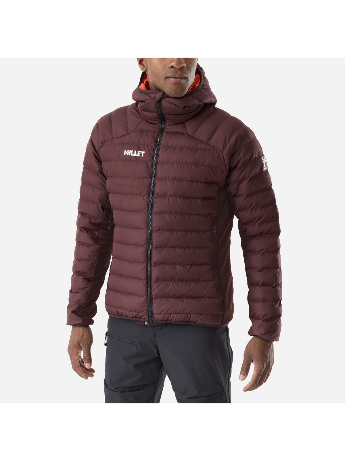 Kurtka męska MILLET M Fitz Roy Warm Hoodie M brązowa