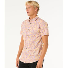 Koszula sportowa męska RIP CURL Floral Reef S/S Shirt fioletowy
