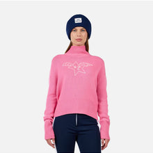 Sweter damski ROSSIGNOL W JCC SNOW ANGELS PULL różowy
