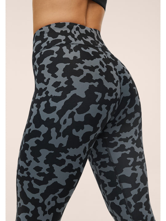 Legginsy damskie CASALL Essential Printed Tights niebieskie
